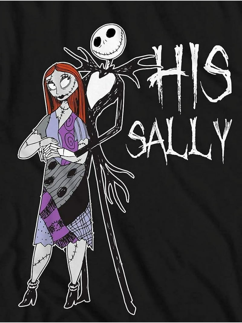 Disney Nightmare Before Christmas Her Jack His Sally Couples T