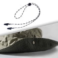 thumbnail image 2 of Abbraccia Adjustable Hat Strap Clip Windproof Strap Clip Hat Chin Cord Hat Keeper Hat Retainer for Beach Hiking Boating Sun Hat Sailing Black Gray, 2 of 10
