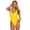 Yellow, variant on RELLECIGA Women's High Cut Low Back One Piece Thong Swimsuit for Women