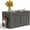 Classic Black, variant on WSWJY Cat Litter Box Enclosure, Multi-Functional Hidden Cat Litter Box Furniture & Cat Box Enclosure Cabinet with Side Table Design, Openable Front Door & Raised Floor, Easy to Clean & AssembleBlack