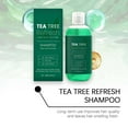 thumbnail image 5 of Teas Trees Essences Shampoo For Oil Control Dandruff Removal Scalp Purification Gentle Cleansing Softness Soothe The Scalp And Strengthen Hair 100ml, 5 of 5