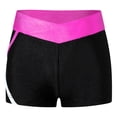 thumbnail image 6 of Xnihocha Kids Girls Gymnastic Ballet Dance Outfits Sleeveless Crop Tops and Booty Shorts Tracksuits Hot Pink 12, 6 of 7