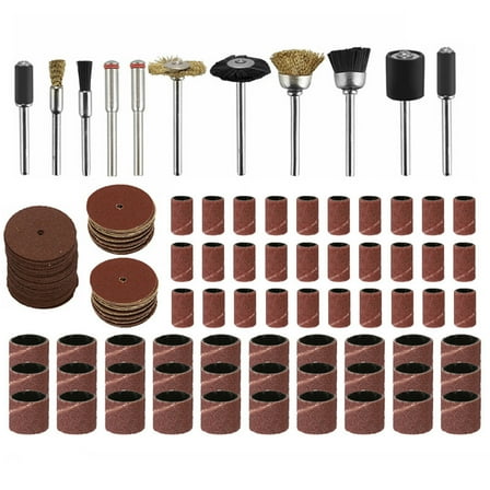 150Pcs/Set Mini Drill Grinder Grinding Polishing Bit Accessories Kit Wheel Tip Cutter Drill Disc for Rotary Machine Tool