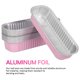 thumbnail image 5 of 20 juegos de moldes rectangulares de aluminio para pan, mini moldes para pasteles, recipientes portátiles de 200 ml con tapas y cucharas, 5 of 7