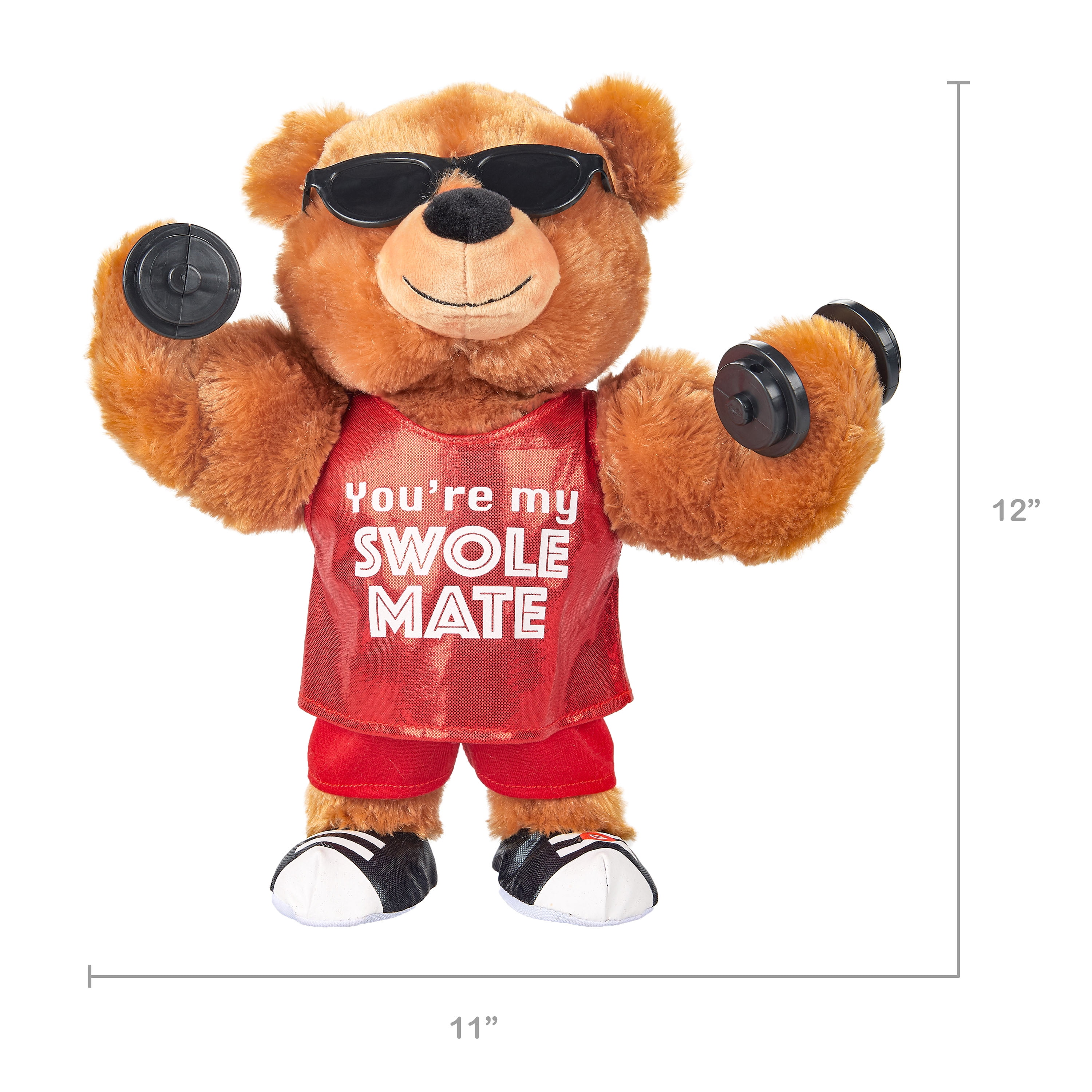 swole bear plush