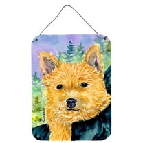Carolines Treasures SS8905DS1216 Norwich Terrier Aluminium Metal Wall or Door Hanging Prints, 16" x 12", Multicolor