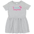 thumbnail image 3 of Inktastic Little Miss Sassy Pants, Sassy, Sassy Girl, Hearts Girls Toddler Dress, 3 of 5
