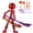 A A, variant on WIZUTIZ Poseable Stop Motion Action Figure Movable Joint Robot Statue Equipped with Accessories Desktop Display Model Art Reference Figure for Decoration and Creative Entertainment