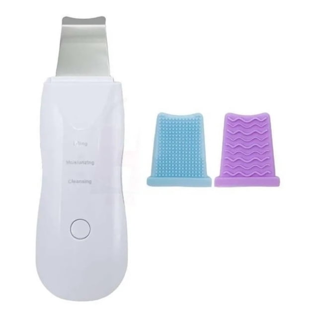 Espátula limpiadora facial ultrasónica y exfoliante