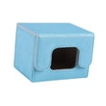 thumbnail image 1 of Milaget Card Deck Box Holds 100 Cards, Sturdy Card Deck Storage Box for Collectible Blue, 1 of 9