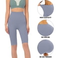 thumbnail image 4 of Pantalones cortos de ciclismo de cintura alta para mujer, pantalones cortos de entrenamiento para correr, pantalones cortos de Yoga de cintura alta para Fitness y cadera de melocotón, 4 of 6