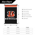thumbnail image 3 of Cuadro colgante de PVC negro personalizado del equipo de fútbol de los Bengals, varios tamaños, decoración de interiores, cuadro colgante de pared, cuadro decorativo para mesita de noche, 3 of 7