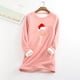 thumbnail image 1 of Pntutb Mujer Otoño e Invierno Casual Temperamento Moda Felpa Cálido Underlay Estampado de Navidad Manga larga Cuello redondo tops Pntutb Pntutb-2019, 1 of 6