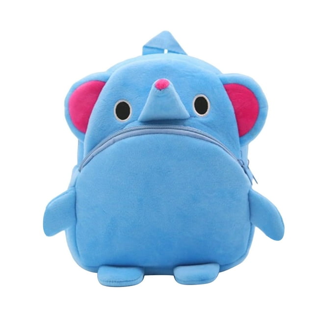 Fiudx Mochila de Espuma Suave, Estampado de Personajes Divertidos, Diseño Ligero, Tela Aterciopelada, Gran Capacidad, Ideal para Picnics y Viajes, Perfecta para La Escuela, Juegos y Guardería, Tamaño