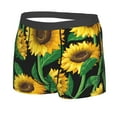 thumbnail image 2 of Kll Sunflower Men'S Cotton Boxer Briefs Underwear-Large, 2 of 9