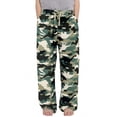 thumbnail image 1 of Pantalones de Pijama para Niños PATPAT Camuflaje de Dinosaurios Talla 9-10, 1 of 7
