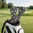 thumbnail image 3 of Yuyamidu Golf Ball Golf Head Covers Waterproof PU Leather Golf Club Head Covers for Club Protective, Leopard Print Accessory Gifts for Women Men, 3 of 7