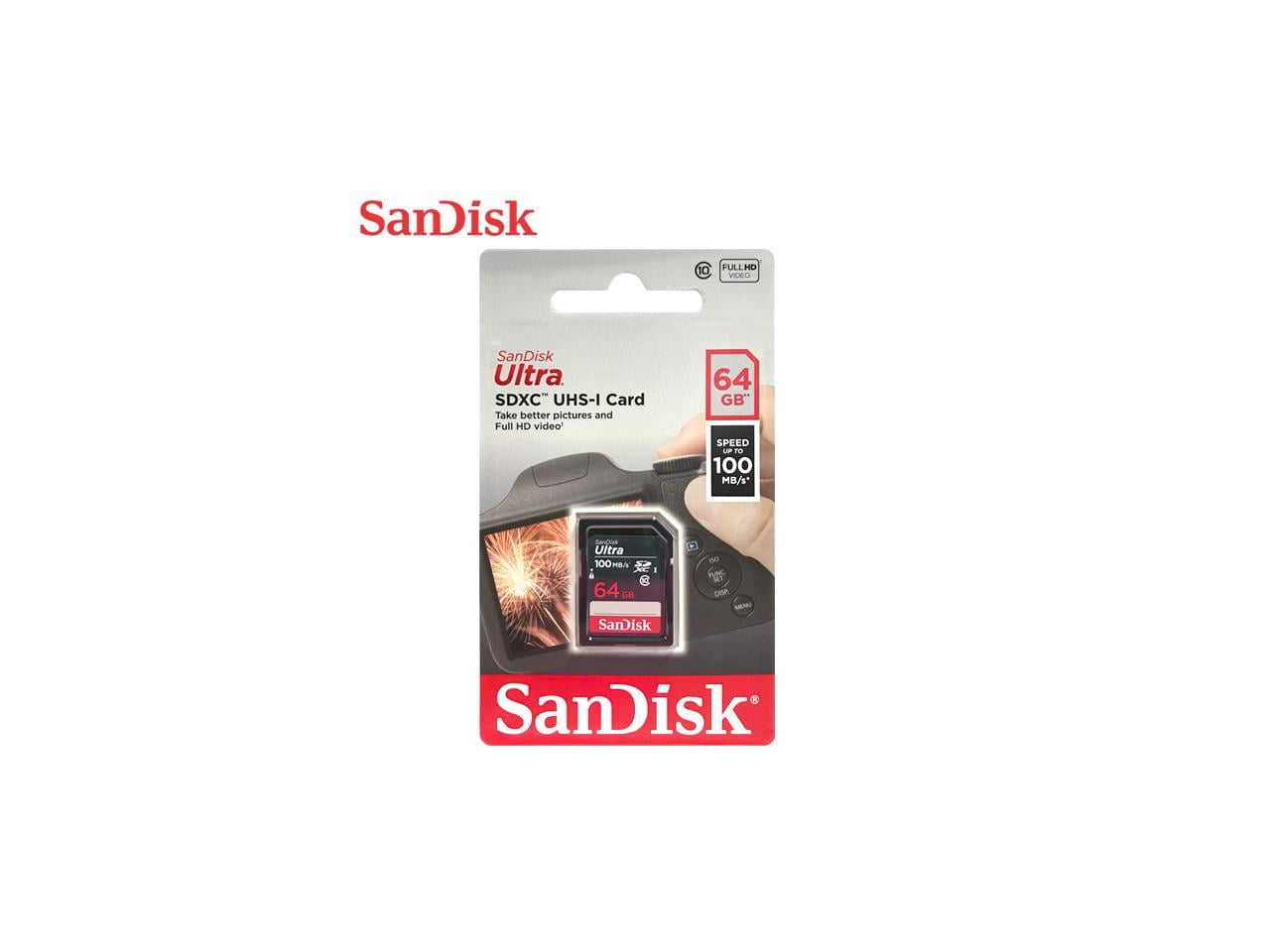 SanDisk Ultra 64GB SDXC Flash Memory Card