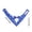 Blue Bow Tie for Large Dogs, variant on Dmlowu Patriotic Dog Bandanas for 4th of July, Formal Dog Bow Tie, Adjustable Triangle Neck Scarf for Dogs Cats, Independence Day Party Pet Supplies