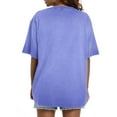 thumbnail image 4 of MOSHU Oversized T Shirts for Women Short Sleeve Vintage Print Cotton Tees Casual Baggy Womens Tops, 4 of 6