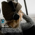 JLab Neon Headphones OnEar Feather Light, Ultraplush Eco Leather