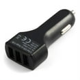 thumbnail image 2 of 36W 4.8Amp 3-Port Fast USB Car Charger Power Adapter with Smart Detect Compact [Black] for  Sprint iPad Mini 2 - AT&T iPad Mini - Sprint iPad Mini - AT&T iPad Air 2 - Sprint iPad Air 2, 2 of 7