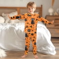 thumbnail image 6 of The Black Cat Pattern Cotton Pajamas 2 Piece Set Sleepwear Soft and Comfortable Homewear Nightwear, 6 of 7