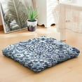 thumbnail image 5 of 22" Square Dutch Velvet Meditation Cushion, Bohemian Floor Pillow for Reading, Yoga, and Lounging, 5 of 7