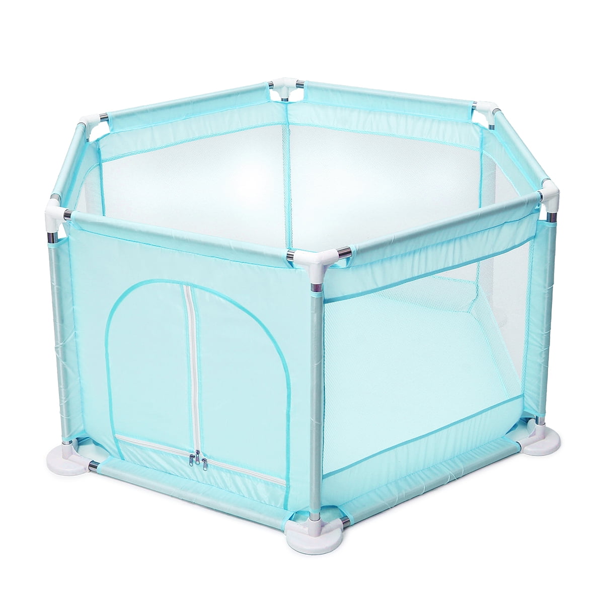 Playpen for Baby, Kids 6-Panel Portable Baby Playpen, Indoors or ...