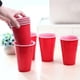 thumbnail image 5 of Matsuzay Juego de 12 unidades de juego de fiesta, pelota de tenis de mesa, juego de tazas de bebida, tazas de plástico para bebidas de fiesta familiar, Kits de decoración para fiestas red Matsuzay HA002824-01B, 5 of 6