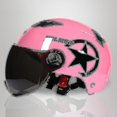 thumbnail image 5 of Casco de vehículo eléctrico, scooter, bicicleta, cara abierta, media gorra de béisbol, casco de seguridad anti-UV, casco de bicicleta ajustable, azul, 5 of 5