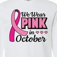 thumbnail image 4 of Inktastic Breast Cancer Awareness We Wear Pink in October Long Sleeve T-Shirt, 4 of 5