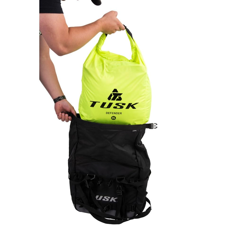 Tusk Defender Dry Bag 15 Liter Flo Green