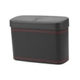 thumbnail image 4 of Mini cubo de basura para coche, cubo de basura para vehículo, cubo de basura para coche con tapa, cubo de basura para coche, cubo de almacenamiento Negro, 4 of 8