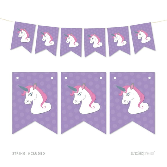 Pennant Party Banner Unicorn