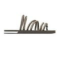 thumbnail image 2 of Danward Men's Corded Sandal with Bi-color Micro Sole 12 Café, 2 of 4