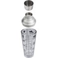 thumbnail image 2 of ShenMo Glass Cocktail Shaker, Cocktail Mixer, Stainless Steel Accessory, Cocktail Recipes, 400ml, Silicone Ring, 4cl Cup Vercle, Dosing Filter, 2 of 5