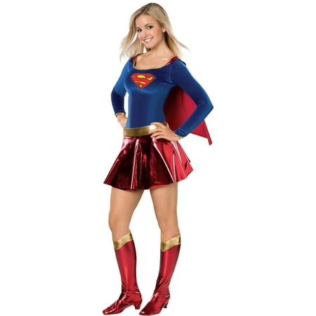 Teen Deluxe Supergirl Halloween Costume