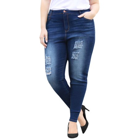 walmart plus size skinny jeans clearance