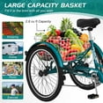 thumbnail image 5 of ABORON Adult Tricycles, 7 Speed Adult Trikes 20/24/26 inch 3 Wheel Bikes, Cruise Bike with Basket for Seniors, Women, Men for Recreation, Shopping, Multiple Colors, 5 of 9