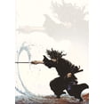 thumbnail image 3 of Póster de arte de guerrero Bushido Vagabond de Miyamoto Musashi, manga de anime japonés vintage, pintura en lienzo, impresiones de pared, imagen para decoración del hogar, 3 of 5