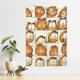 thumbnail image 3 of Tapiz de Garfield para hombres, dormitorio de niños, sala de estar, decoración de pared del dormitorio, 3 of 8
