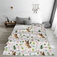 thumbnail image 5 of Pofeuu German Shepherd Dog Print Ultra-Soft Micro Fleece Blanket,for Bed Or Sofa,All Season Throw Blankets Flannel Blanket-50"x40", 5 of 7
