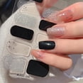 thumbnail image 1 of 1Set Nail Art Gel Nail Sticker Nail Polish Film Nude Gradient Color Full Patch Stickers Spring Summer Nail Decoration Manicure Tool, 1 of 7