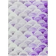 thumbnail image 5 of Addison Rugs Indoor/ Outdoor Surfside Wave Washable Rug New Purple - 8' x 10', 5 of 5