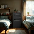 thumbnail image 6 of Frigidaire 3.1 Cu. ft. Compact Refrigerator with Freezer Compartment, 2-Door Retro Fridge with Built-in Side Bottle Opener, Black, 6 of 6