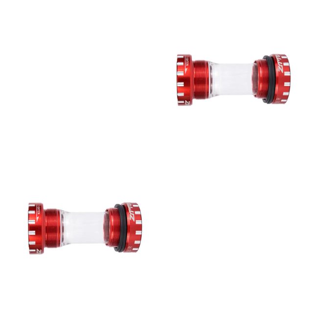 Soidarity Reemplazo para bielas GXP de 22mm para bicicleta de montaña, rodamiento externo, soportes inferiores huecos, accesorio Rojo 2piezas