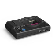 SEGA Genesis Mini Remake 128GB MicroSD card with 2 x USB Wired Controllers, Black