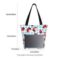 thumbnail image 3 of Easygdp Flowers and Lady Bugs Bolso de Hombro para Mujer, Bolso Bandolera y Cartera de Mano Elegante para Uso Diario, 3 of 6