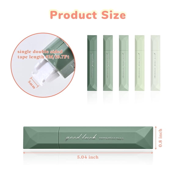 Clearance Under $2.39! 4PCS Double Tape Glue Pens, Retractable Adhesive Rollers for Crafts & Scrapbooking, Plastic, for DIY & Office, (One Size, Pink)